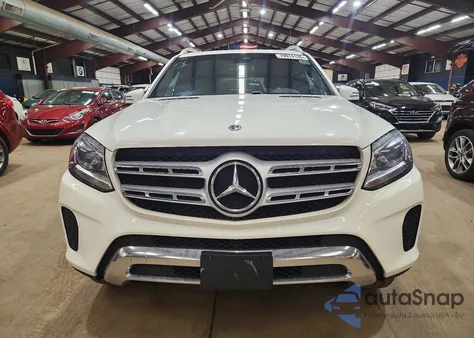 2018 Mercedes-Benz Gls 450 4Matic из США, поврежденный, VIN 4JGDF6EE6JB056341